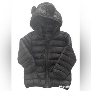 Baby Boy Black Puffer Jacket